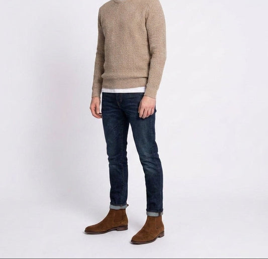 Botín Chelsea casual tan verloois