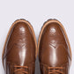 Botín brogue casual verloois de agujetas con suela de hule